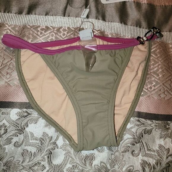 Rosa Cha Tan/Pink  Bikini Buttom - Picture 1 of 5